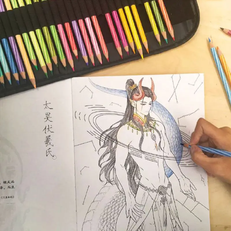 Vintage Ancient Beauty Coloring Book Line Sketch Drawing Textbook Creative Painting-book Shan Hai Jing Adults Kids DIY Supply
Vintage Ancient Beauty Coloring Book Line Sketch Drawing Textbook Creative Painting-book Shan Hai Jing Adults Kids DIY Supply