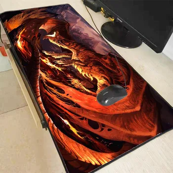 XGZ Cool Dragon with Fire Large Gaming Mouse Pad Computer Gamer Animal Locking Edge Mouse Mat Desk Keyboard XXL Mouse Pad Game
XGZ Cool Dragon with Fire Large Gaming Mouse Pad Computer Gamer Animal Locking Edge Mouse Mat Desk Keyboard XXL Mouse Pad Game