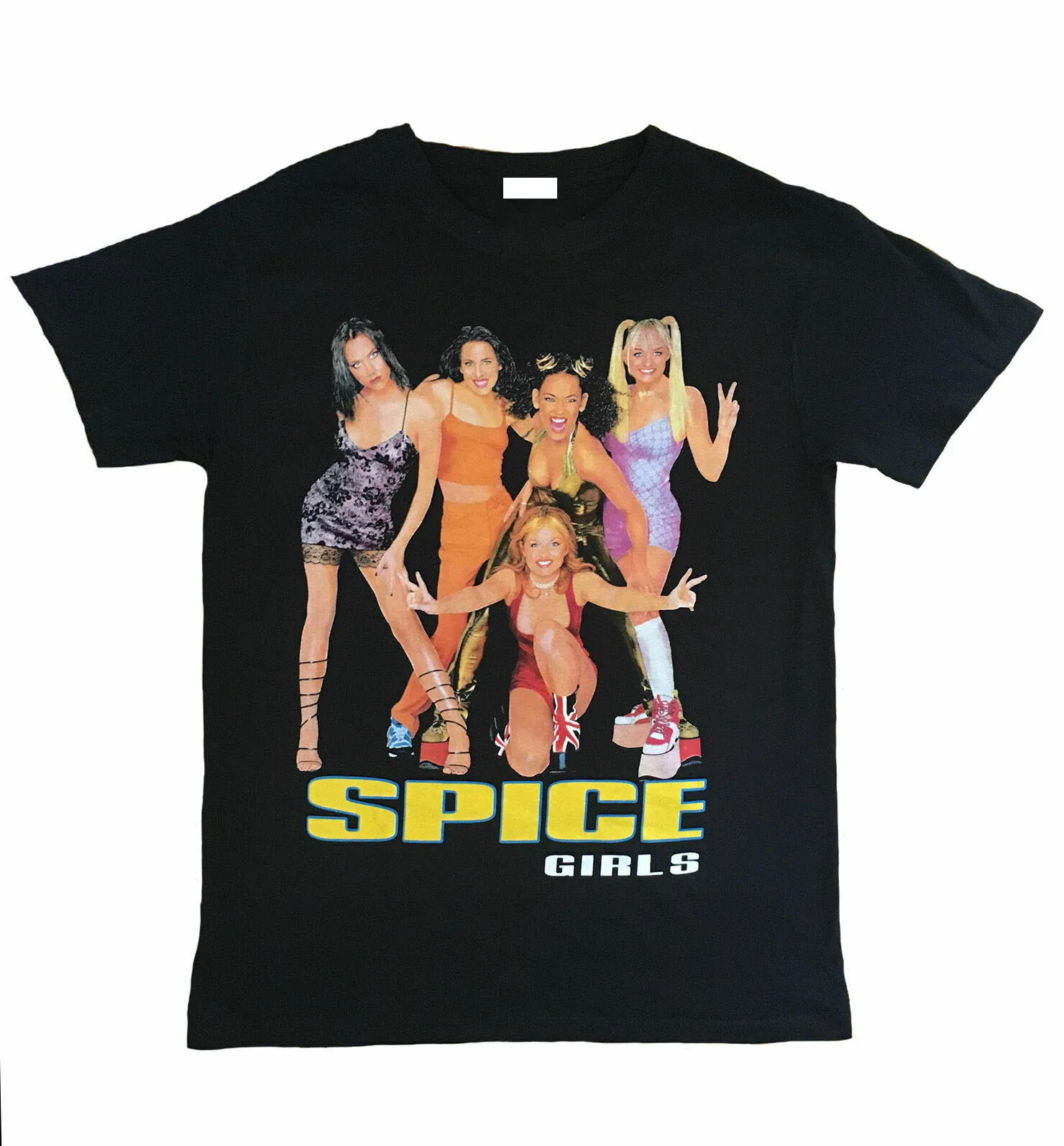 T Shirt Spice Girls Top Black Rock Tour T-Shirt Retro Vintage Clothing 90s Funny Stranger Things Geek Pulp FictionT Shirt
T Shirt Spice Girls Top Black Rock Tour T-Shirt Retro Vintage Clothing 90s Funny Stranger Things Geek Pulp FictionT Shirt