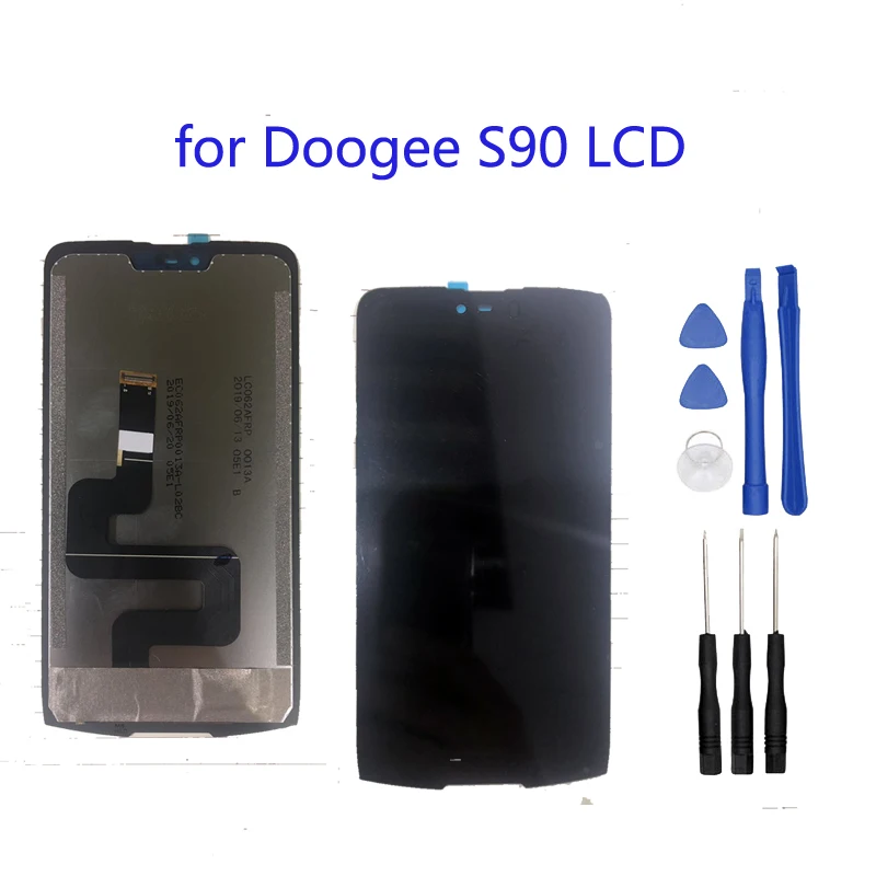 For Doogee S90 LCD6.18-inch original monitor display+ touch screen Digitizer converter assembly mobile phone +tools
For Doogee S90 LCD6.18-inch original monitor display+ touch screen Digitizer converter assembly mobile phone +tools
