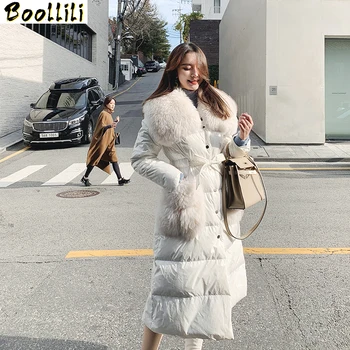 Boollili Winter Jacket Women Parka White Long Coat Big Fur Collar Down Cotton Womens Jackets Coats Parkas Mujer 2020
Boollili Winter Jacket Women Parka White Long Coat Big Fur Collar Down Cotton Womens Jackets Coats Parkas Mujer 2020