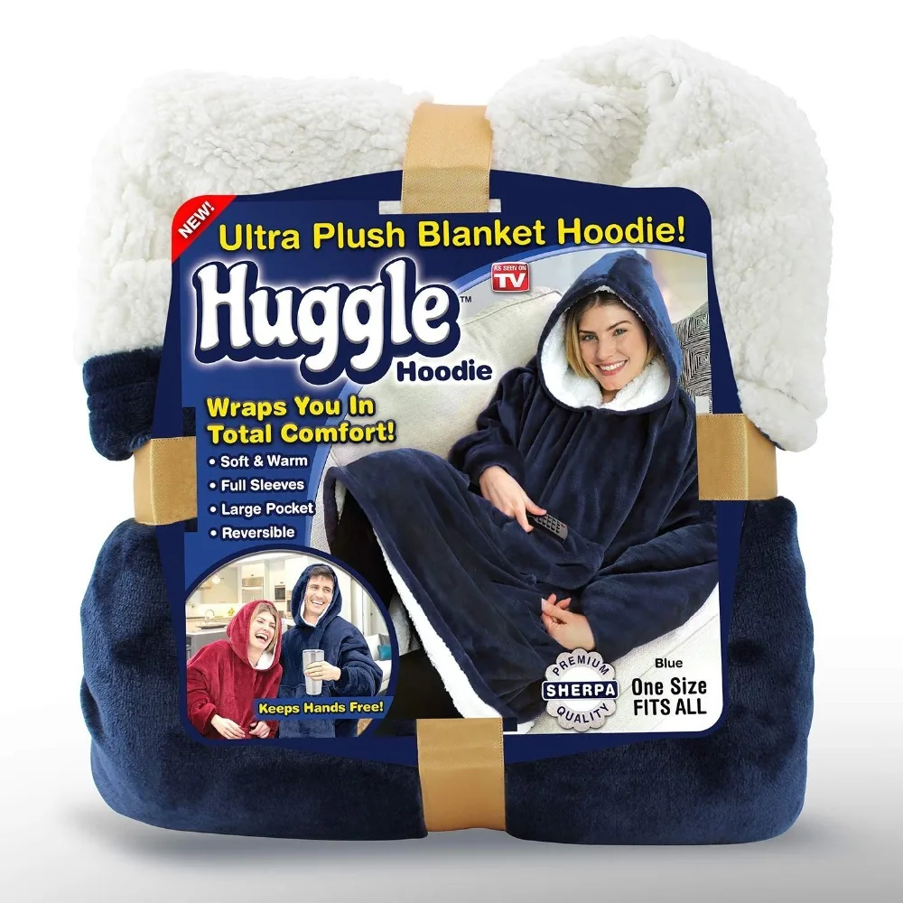 Winter TV Hooded Pocket Blankets Adults Bathrobe Sofa TV Blanket Sweatshirt Solid Nap Coral Fleece Coats Blanket
Winter TV Hooded Pocket Blankets Adults Bathrobe Sofa TV Blanket Sweatshirt Solid Nap Coral Fleece Coats Blanket