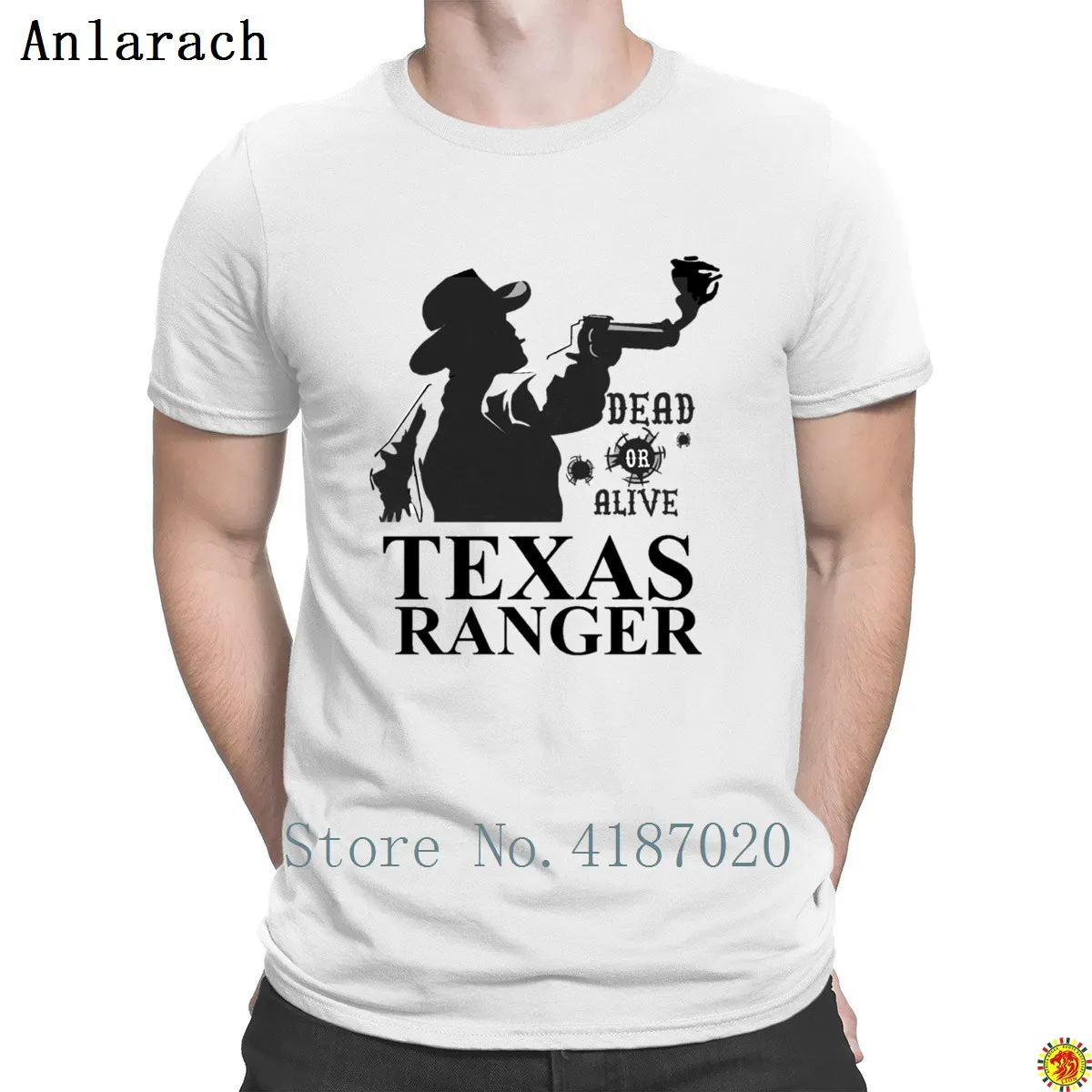 Texas Ranger футболка бесплатная доставка дышащая дизайнерская стильная для мужчин