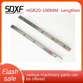 Linear guide HGR20-Lengthen, two guide rails and four sliders HGH20HA/HGW20HA, factory direct sales,
Linear guide HGR20-Lengthen, two guide rails and four sliders HGH20HA/HGW20HA, factory direct sales,
