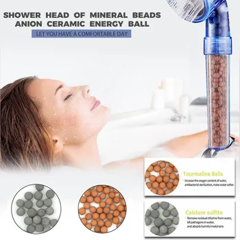 Ionic Shower Head Filter Ball Replacement Nature Energy Stone Ball Household watersaving adjustable multifunctional shower head
Ionic Shower Head Filter Ball Replacement Nature Energy Stone Ball Household watersaving adjustable multifunctional shower head