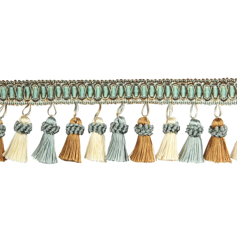 6M Tassel Fringe Trim Gorgeous Dangle Multiple Color Fabric Ribbon Sewing Home Decor Curtain Decoration Accessories 6M Tassel Fringe Trim Gorgeous Dangle Multiple Color Fabric Ribbon Sewing Home Decor Curtain Decoration Accessories