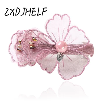 ZXDJHELF Korean Cute Fabric Flower Hair Clips Elegant Women Barettes Ponytail Hair Accessories INS Female Pearl Hairpin F173
ZXDJHELF Korean Cute Fabric Flower Hair Clips Elegant Women Barettes Ponytail Hair Accessories INS Female Pearl Hairpin F173