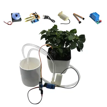 Irrigation Module DIY Kit Set Soil Moisture Detection Automatic Watering Pumping USB Power Line Silicone Software
Irrigation Module DIY Kit Set Soil Moisture Detection Automatic Watering Pumping USB Power Line Silicone Software