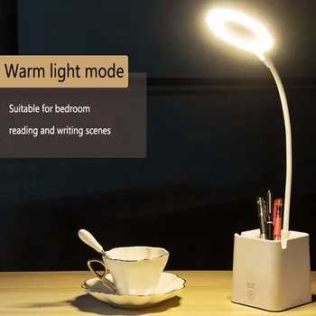 Led Three-Speed Touch Dimming Reading Desk Lamp USB Charging Plug-in Energy-Saving Eye Protection Student Pen Holder Desk Lamp
Led Three-Speed Touch Dimming Reading Desk Lamp USB Charging Plug-in Energy-Saving Eye Protection Student Pen Holder Desk Lamp