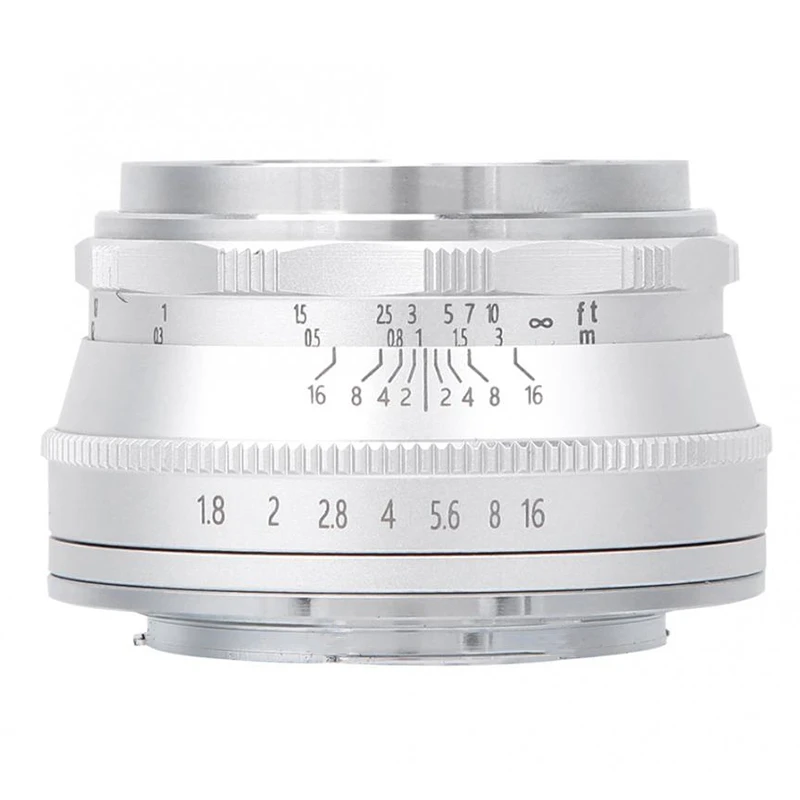 25MM F1.8 Fixed Focus Micro-Lens Suitable Manual Prime Lens for Panasonic M4/3/OLYMPUS Micro-Single Camera
25MM F1.8 Fixed Focus Micro-Lens Suitable Manual Prime Lens for Panasonic M4/3/OLYMPUS Micro-Single Camera