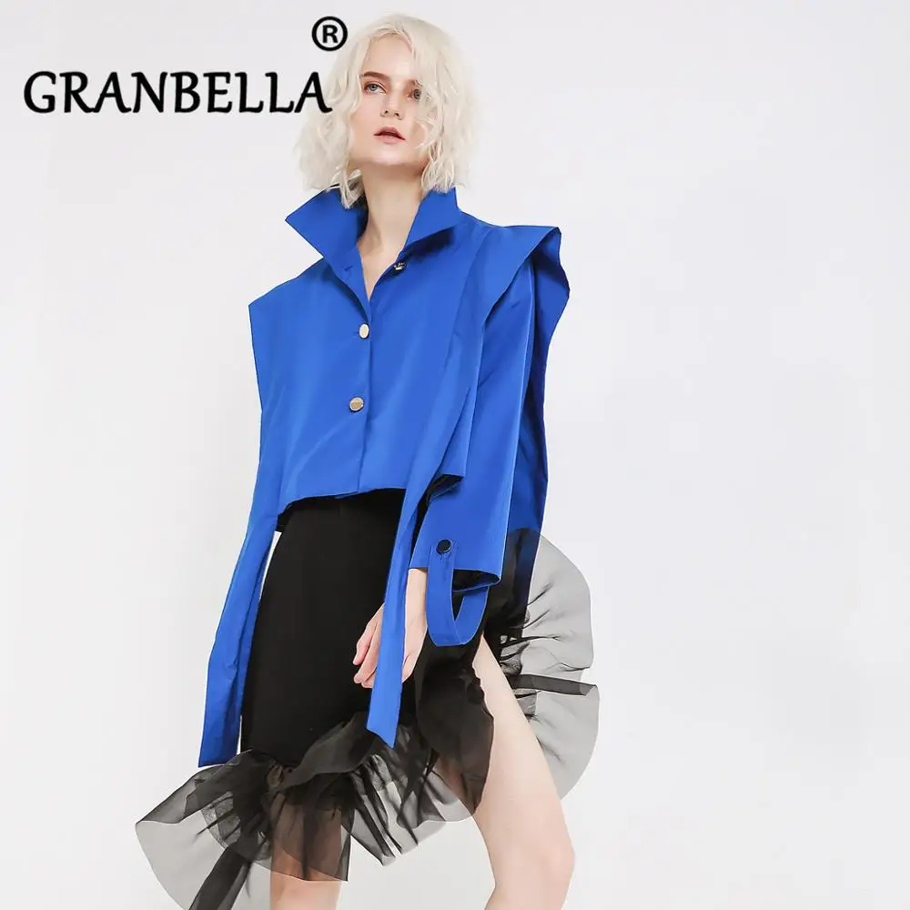 Cool Women's Short Jackets And Coats Origianl Design Irregular Crop Outerwear Autumn 2019 Female All-matched Female Clothing
Cool Women's Short Jackets And Coats Origianl Design Irregular Crop Outerwear Autumn 2019 Female All-matched Female Clothing