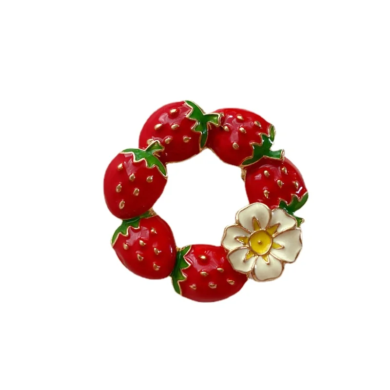 OI 2021 Christmas Pin Vivid Red Strawberry Sunflower Brooch High Quality for Women Kids Clothes Hat Hijab Pin Christmas Brooch
OI 2021 Christmas Pin Vivid Red Strawberry Sunflower Brooch High Quality for Women Kids Clothes Hat Hijab Pin Christmas Brooch