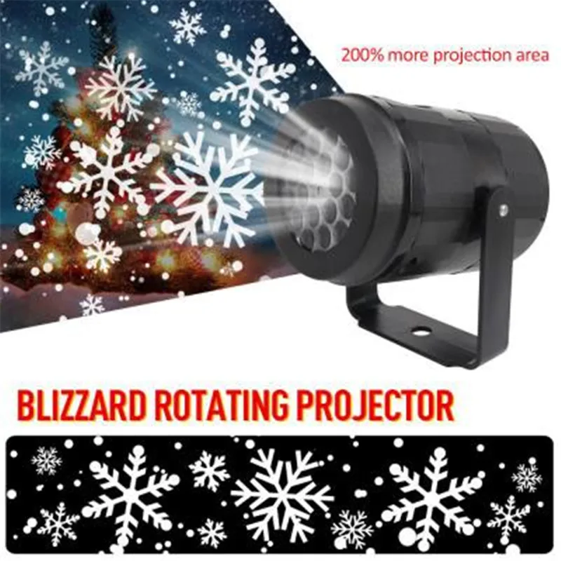 S-J-J New Christmas Snowflake Laser Projector Light Lamp Rotating LED Stage Lighting Effect Party DJ Lights Indoor/Outdoor Light
S-J-J New Christmas Snowflake Laser Projector Light Lamp Rotating LED Stage Lighting Effect Party DJ Lights Indoor/Outdoor Light