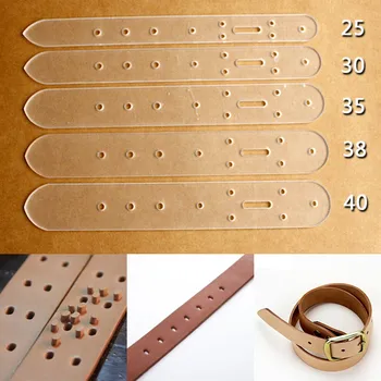 Practical 5pcs/set Leather Craft Acrylic Belt Billet Buckle Head End Templates Stencil Tool Set for Handmade DIY Accessories
Practical 5pcs/set Leather Craft Acrylic Belt Billet Buckle Head End Templates Stencil Tool Set for Handmade DIY Accessories