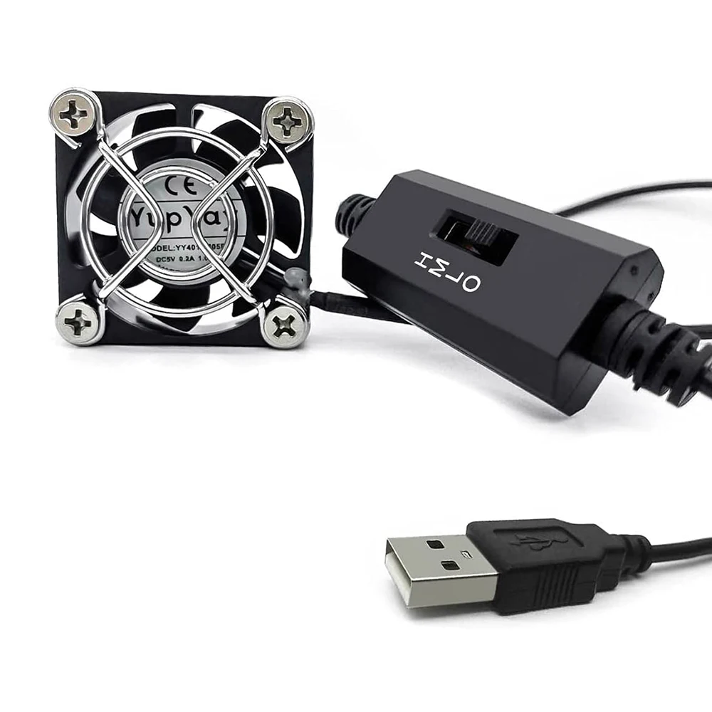 USB Cooling Pad Cooler Fan With Speed Controller Mini Router DIY PC TV Box DC 5V 40mm Protective net | Компьютеры и офис