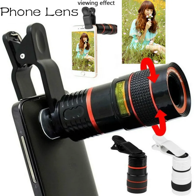 Fashion Phone Camera Lens 8X Zoom Telephoto Universal Clip On hd Lens Kit for iPhone X/8/7/6S/6 Plus Samsung Android Smart Phone
Fashion Phone Camera Lens 8X Zoom Telephoto Universal Clip On hd Lens Kit for iPhone X/8/7/6S/6 Plus Samsung Android Smart Phone