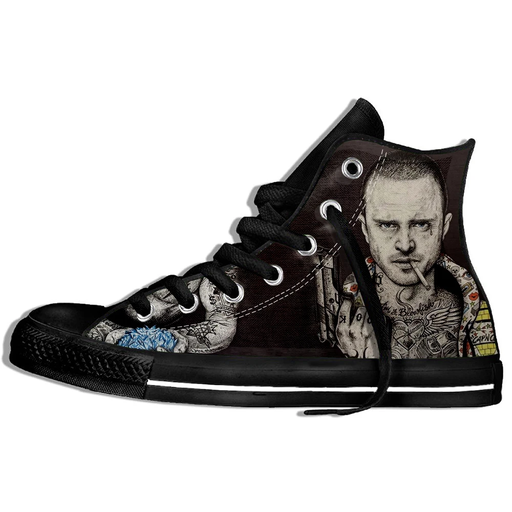 2019 Men Fashion Summer Breaking Bad 3D Printed Plimsolls Casual Shoes Women Hot Fashionable Canvas Shoes 
2019 Men Fashion Summer Breaking Bad 3D Printed Plimsolls Casual Shoes Women Hot Fashionable Canvas Shoes