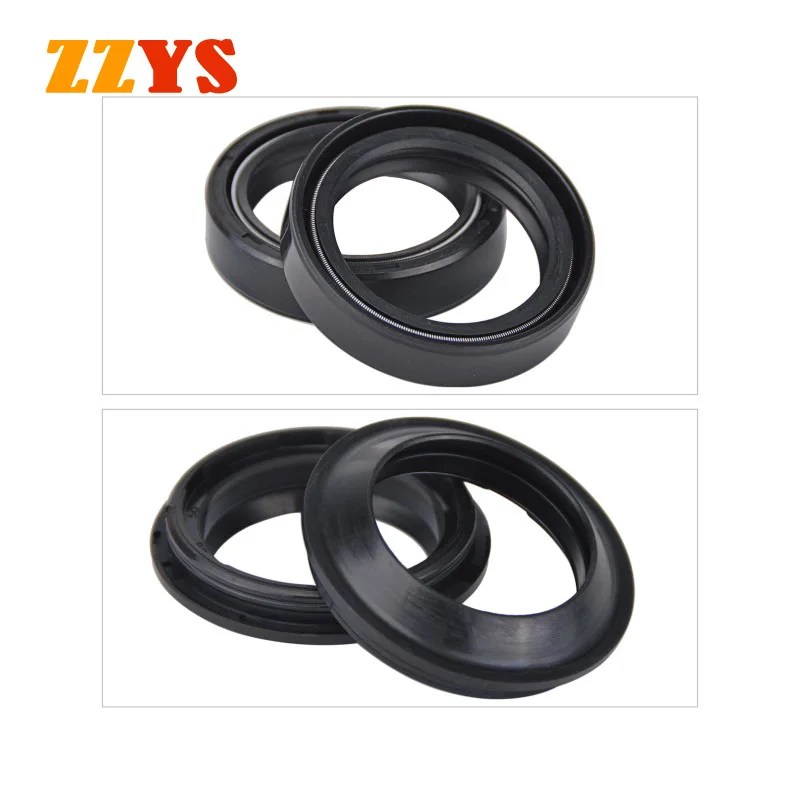 

38X50X11 Front Shock Absorber Fork Damper Oil Seal & 38x50 Dust Cover Lip For Suzuki PE 175 RM 125 250 400 RG500 Savage LS 650