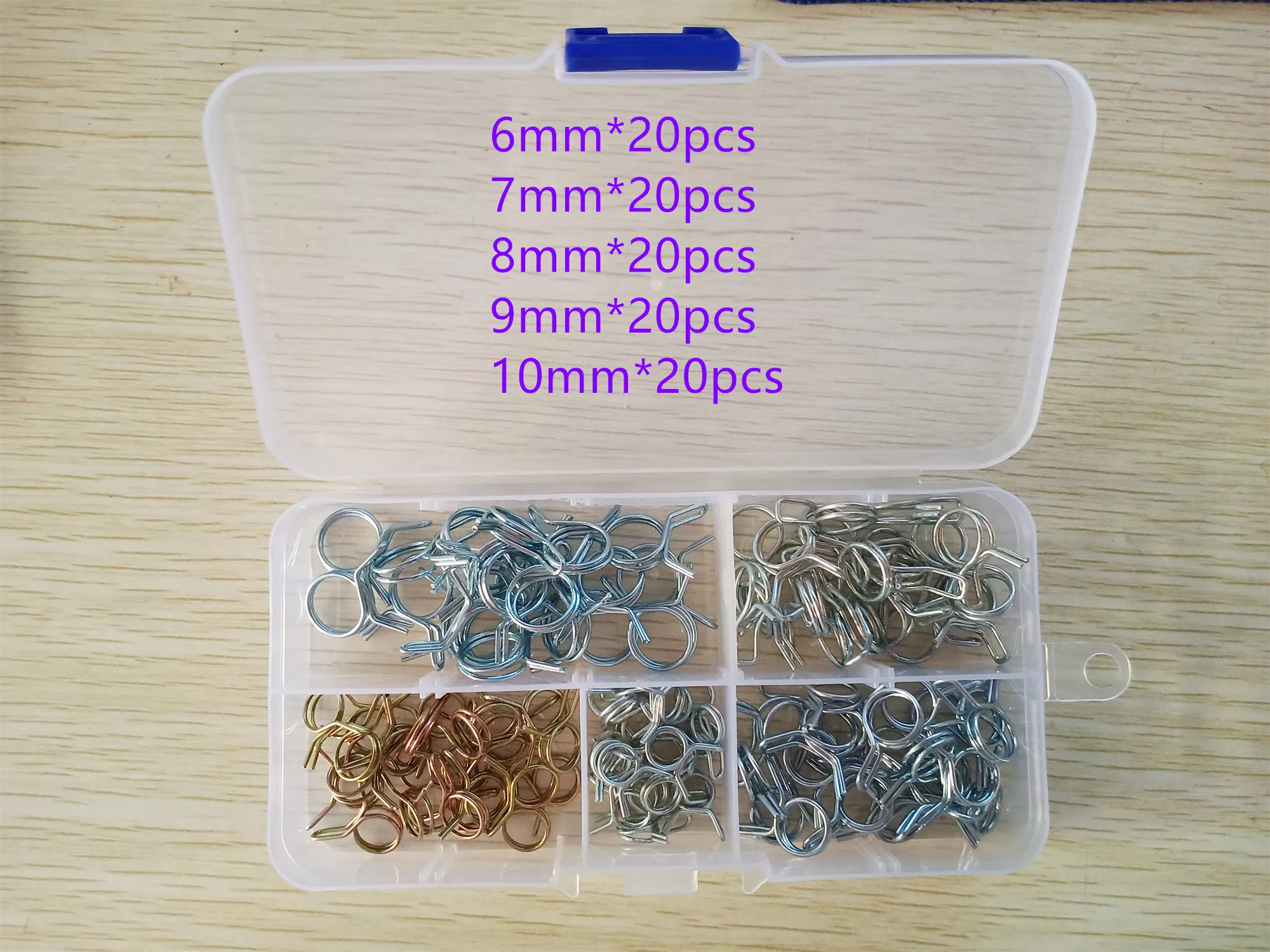 free shipping Custom 100pcs M6-M10 Fuel Line Hose Tubing Spring Clips Clamps Assortment Kit for Motorcycle Scooter ATV
free shipping Custom 100pcs M6-M10 Fuel Line Hose Tubing Spring Clips Clamps Assortment Kit for Motorcycle Scooter ATV