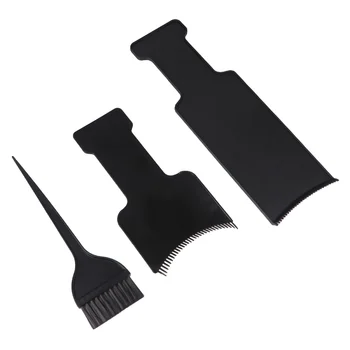 3Pcs Practical Plastic Hair Dying Board Highlighting Board and Brush Kit for DIY Hairdressing
3Pcs Practical Plastic Hair Dying Board Highlighting Board and Brush Kit for DIY Hairdressing