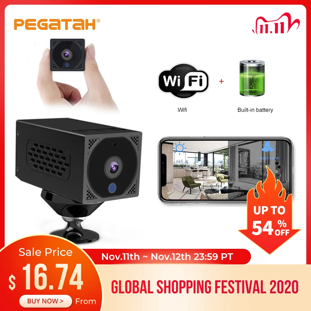 1080P mini camera Video recorder Hidden Action camera Night vision device smart home Surveillance camera wifi home camera
1080P mini camera Video recorder Hidden Action camera Night vision device smart home Surveillance camera wifi home camera