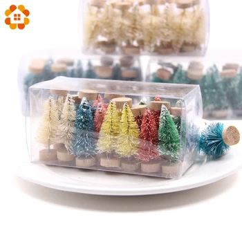 24PCS/Box 45MM Mini Christmas Tree Small Pine Tree Mini Trees Placed In The Desktop Home Christmas Decorations Christmas Gifts
24PCS/Box 45MM Mini Christmas Tree Small Pine Tree Mini Trees Placed In The Desktop Home Christmas Decorations Christmas Gifts