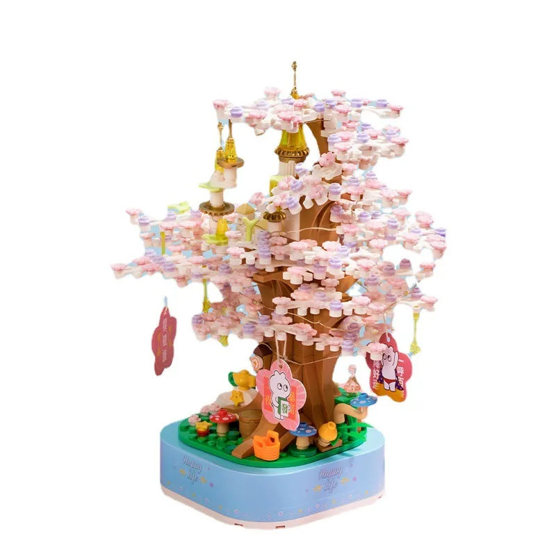 City Creative Street View Series Cherry Blossom Music Box Office Decoration Building Blocks Bricks Christmas Toys 
City Creative Street View Series Cherry Blossom Music Box Office Decoration Building Blocks Bricks Christmas Toys