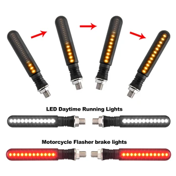 Motorcycle Turn Signals LED Light Flowing Water Blinker Flashing Indicator Tail FOR vespa cb400 bajaj benelli trk 502 BMW s1000r
Motorcycle Turn Signals LED Light Flowing Water Blinker Flashing Indicator Tail FOR vespa cb400 bajaj benelli trk 502 BMW s1000r