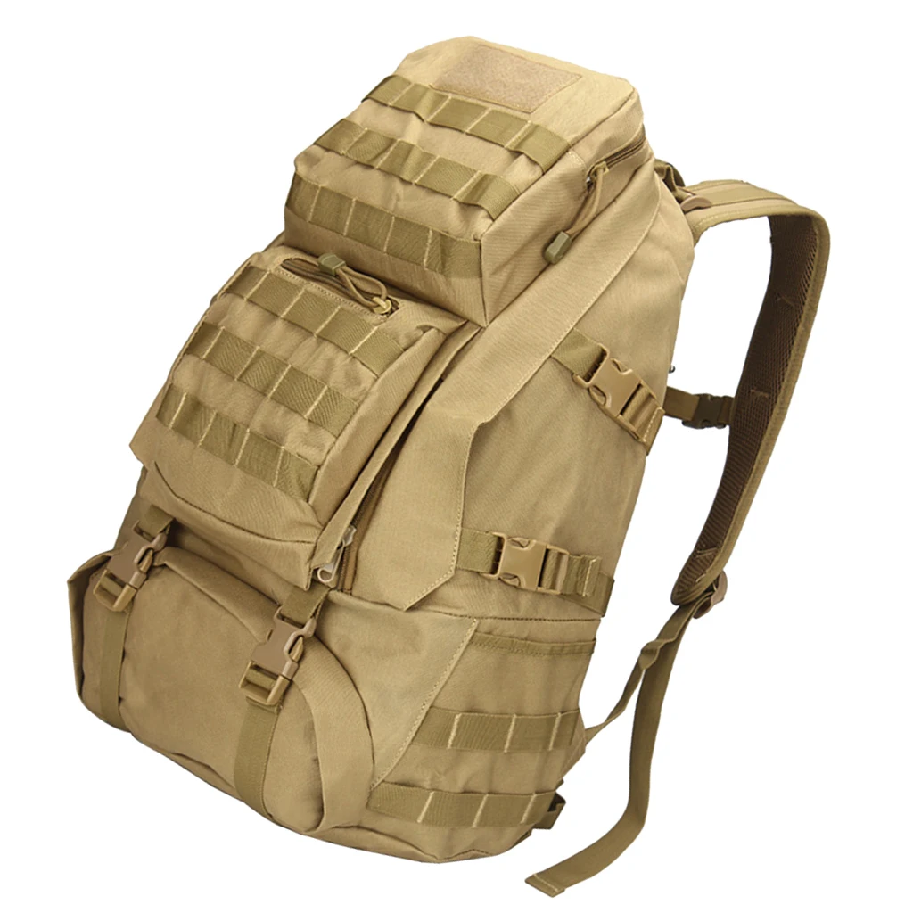 36-55L Camo Tactical Outdoor Backpack Rucksack Molle Backpack Water Resistant Bug Hiking Climbing Backpack 36-55L Camo Tactical Outdoor Backpack Rucksack Molle Backpack Water Resistant Bug Hiking Climbing Backpack