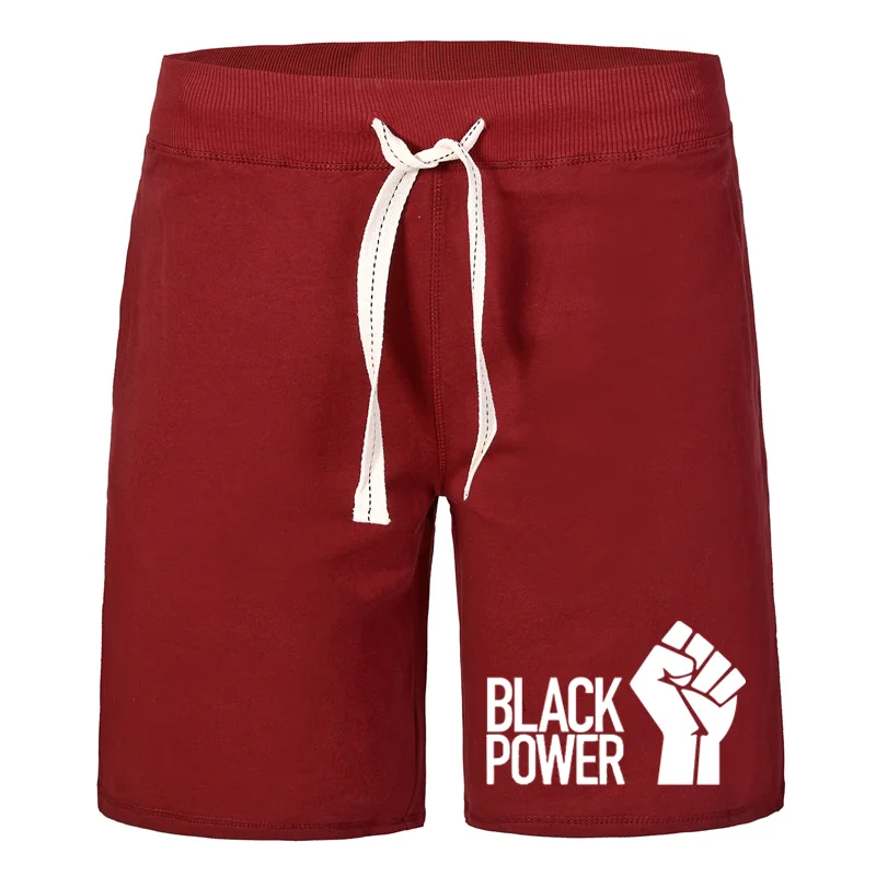 Summer Men Shorts BLACK POWER Letters Printing George Floyd Breathable Cotton Shorts Drawstring Elastic Waist Sports Ropa hombre
Summer Men Shorts BLACK POWER Letters Printing George Floyd Breathable Cotton Shorts Drawstring Elastic Waist Sports Ropa hombre