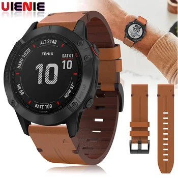 Genuine Leather WatchBand For Garmin Fenix 6 / 6 Pro Strap Fenix 5 / 5 Plus Smart Watch Replacement Bracelet Belt 22mm band
Genuine Leather WatchBand For Garmin Fenix 6 / 6 Pro Strap Fenix 5 / 5 Plus Smart Watch Replacement Bracelet Belt 22mm band