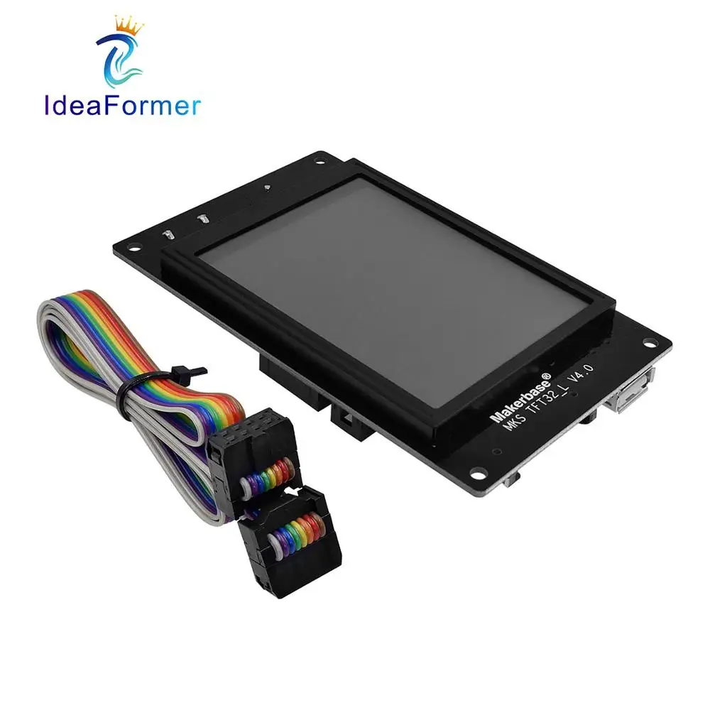 MKS TFT32 V4.0 Touch Screen 3.2 Inch LCDs MKS Slot module extended touching TFT3.2 display RepRap TFT monitor with cable
MKS TFT32 V4.0 Touch Screen 3.2 Inch LCDs MKS Slot module extended touching TFT3.2 display RepRap TFT monitor with cable