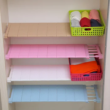 Wardrobe Storage Adjustable Rack Board Layering Telescopic Partition Shelf Cabinet Retractable Closet Inner Partition Organizer
Wardrobe Storage Adjustable Rack Board Layering Telescopic Partition Shelf Cabinet Retractable Closet Inner Partition Organizer