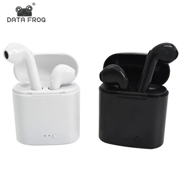Data Frog Bluetooth Earphone Handsfree Wireless Earohone For I7s Tws Headset With Charging Box For Iphone For All Smart Phone
Data Frog Bluetooth Earphone Handsfree Wireless Earohone For I7s Tws Headset With Charging Box For Iphone For All Smart Phone