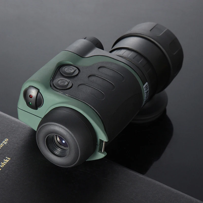 

High-definition low-light-level monocular night vision hunting patrol infrared telescope