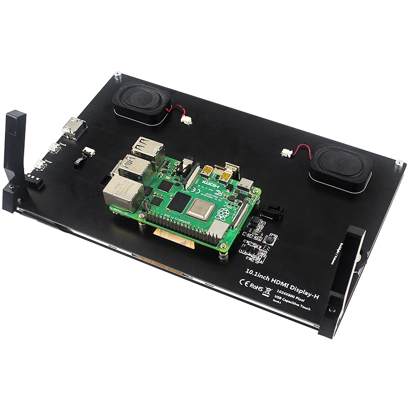 10.1 Inch IPS LCD for Raspberry Pi 5 / 4 Touch Screen 1024x600 / 1280x800 Display with Holder Monitor for Raspberry Pi 5 4B PC 10.1 Inch IPS LCD for Raspberry Pi 5 / 4 Touch Screen 1024x600 / 1280x800 Display with Holder Monitor for Raspberry Pi 5 4B PC