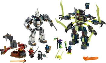 NEW ninja movie Titan Mech Battle Compatible with 70737 06019 Building lepining Blocks Bricks lepinblocks Toys gifts 
NEW ninja movie Titan Mech Battle Compatible with 70737 06019 Building lepining Blocks Bricks lepinblocks Toys gifts