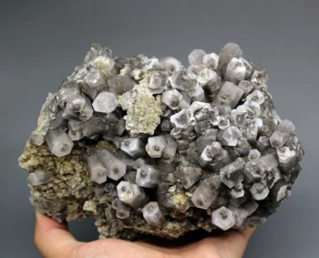 1432g Natural Grey Calcite Minerals Specimen With fluorescent effect Skeletal Raw Quartz Point Rough Crystal Cluster
1432g Natural Grey Calcite Minerals Specimen With fluorescent effect Skeletal Raw Quartz Point Rough Crystal Cluster