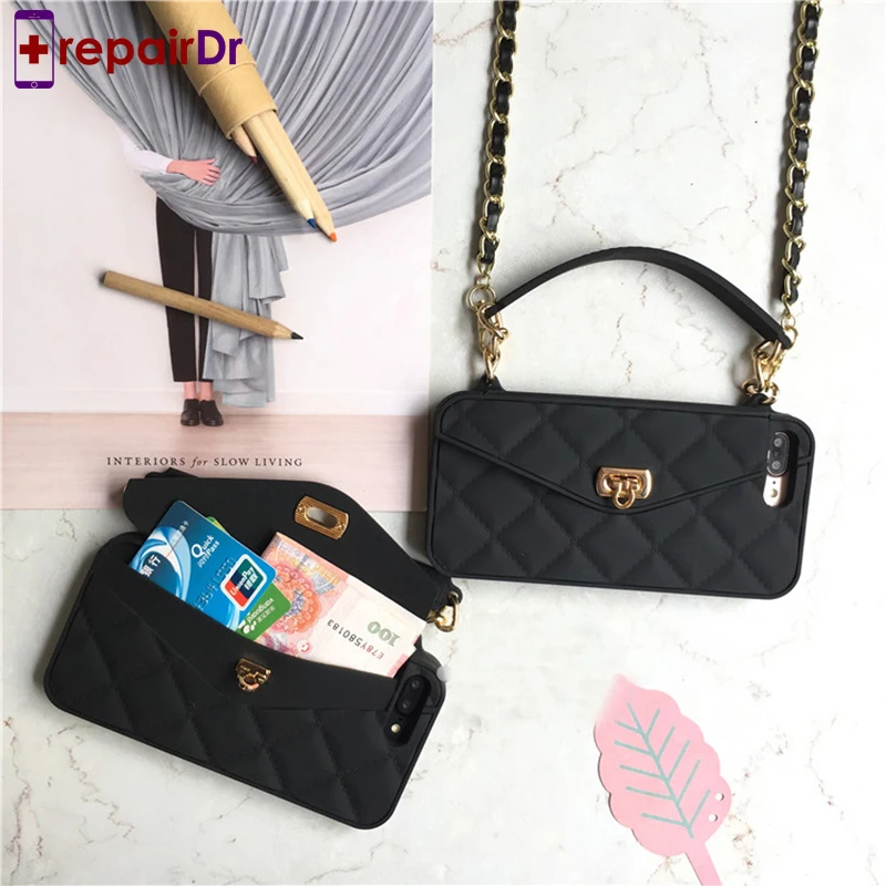 Fashion Crossbody Wallet Case Cover For iPhone XS MAX XR X 8 7 6S 6 Plus Card Slot Handbag Purse Phone Cover With Long Chain
Fashion Crossbody Wallet Case Cover For iPhone XS MAX XR X 8 7 6S 6 Plus Card Slot Handbag Purse Phone Cover With Long Chain