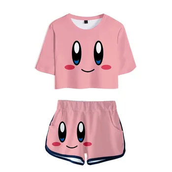 Women Two Piece Outfits Anime Cute Kirby 3D Print 2 Piece Set Crop Top and Short Pants Tracksuit for Women Sets Cosplay Costume
Women Two Piece Outfits Anime Cute Kirby 3D Print 2 Piece Set Crop Top and Short Pants Tracksuit for Women Sets Cosplay Costume