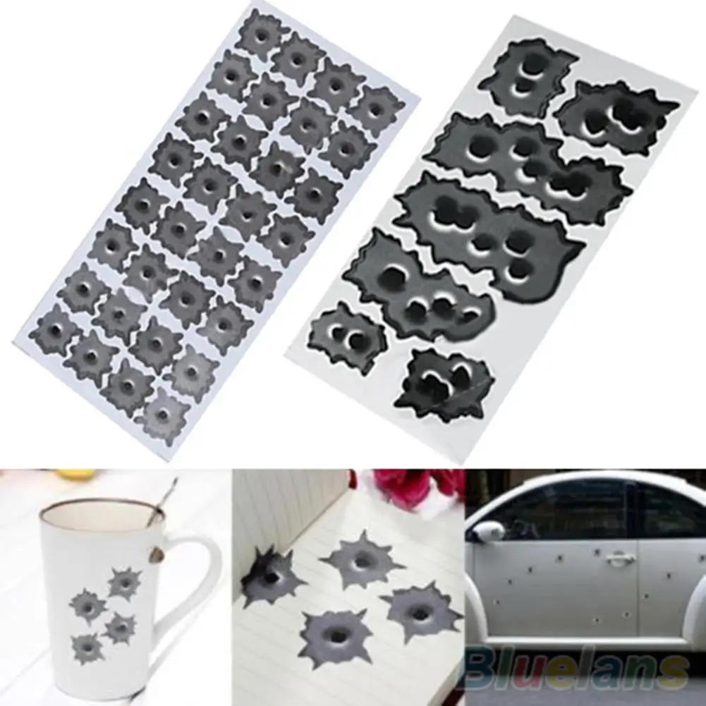 80% HOT SALESï¼ï¼ï¼Creative Faux Bullet1 Hole Orifice Stickers Shothole Car Auto Windows DIY Decal
80% HOT SALESï¼ï¼ï¼Creative Faux Bullet1 Hole Orifice Stickers Shothole Car Auto Windows DIY Decal