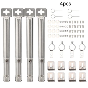 4pcs Grilling Corner Pipe Burner General Front to Back Tube Grill Adjustable Replacement Burner Enamel Hot Plate Oven Burner
4pcs Grilling Corner Pipe Burner General Front to Back Tube Grill Adjustable Replacement Burner Enamel Hot Plate Oven Burner