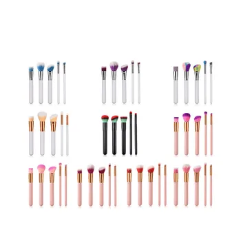 New 5Pcs Wooden Handle Makeup Brushes Set Loose Powder Blush Eye Brushes Professional Fashion Makeup Beauty Tools
New 5Pcs Wooden Handle Makeup Brushes Set Loose Powder Blush Eye Brushes Professional Fashion Makeup Beauty Tools
