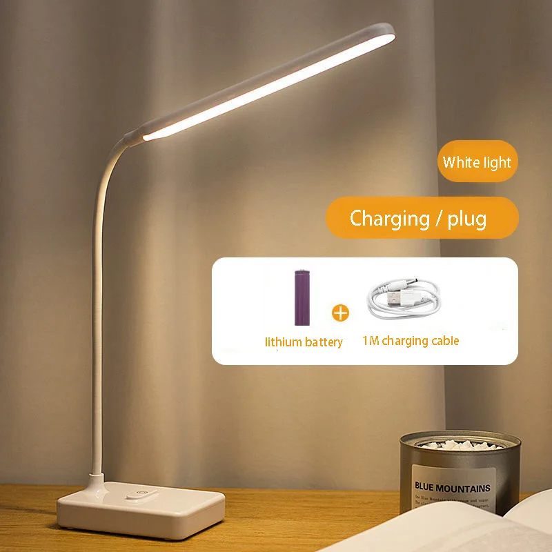 LED rechargeable desk lamp touch bedside lamp student reading desk lamp 4.5V learning lamp flexible LED strip lamp Lampara USB
LED rechargeable desk lamp touch bedside lamp student reading desk lamp 4.5V learning lamp flexible LED strip lamp Lampara USB