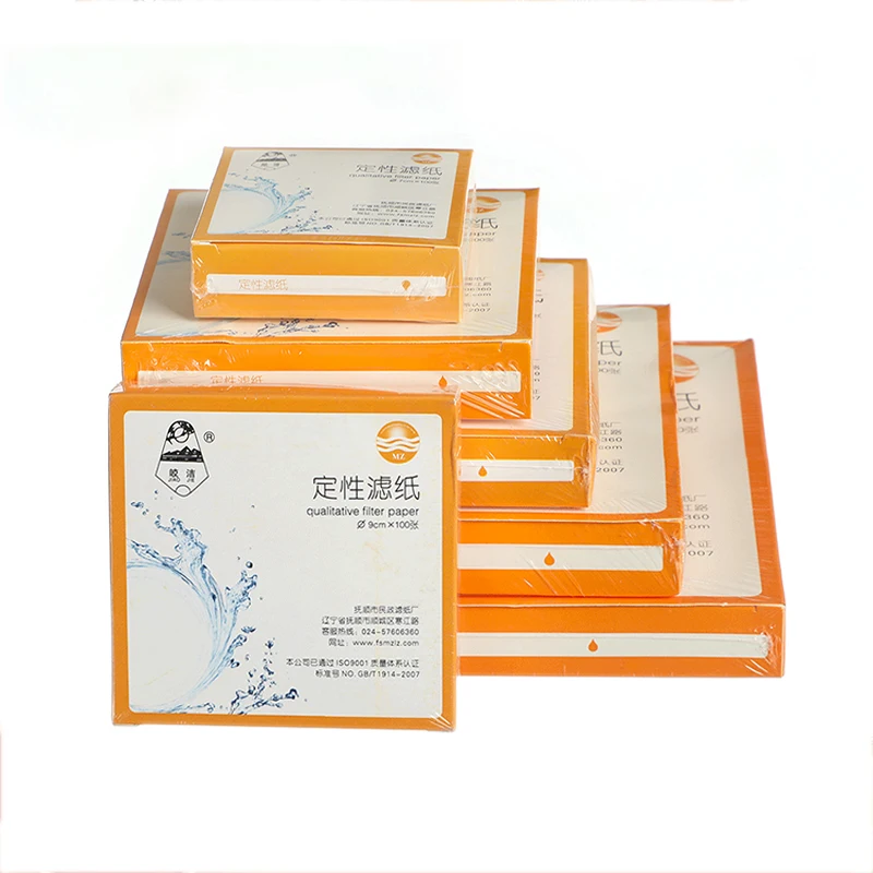 200Pcs (two packs) Fast/Medium/Slow speed qualitative filter paper for lab funnel use Dia 7/9/11/12.5/15/18cm
200Pcs (two packs) Fast/Medium/Slow speed qualitative filter paper for lab funnel use Dia 7/9/11/12.5/15/18cm