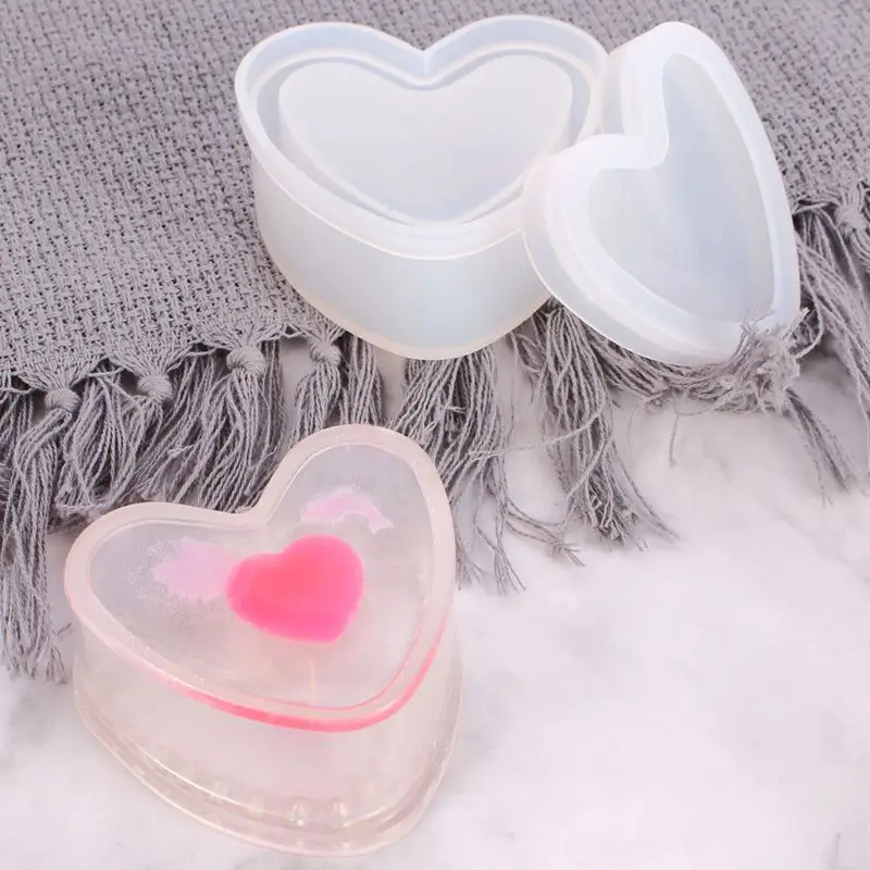 Silicone Storage Box Hexagon Round Heart Shape Epoxy Resin Mold Jewelry Making DIY Tool
Silicone Storage Box Hexagon Round Heart Shape Epoxy Resin Mold Jewelry Making DIY Tool