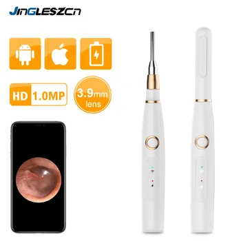 Wireless Ear Otoscope WiFi Digital Ear Scope Inspection Ear Camera Endoscope Earwax Cleaning Remover Tool for iPhone, iPad
Wireless Ear Otoscope WiFi Digital Ear Scope Inspection Ear Camera Endoscope Earwax Cleaning Remover Tool for iPhone, iPad