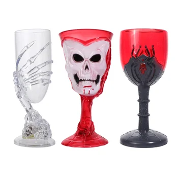 3Pcs Holloween Party Goblets Luminous Skull Terrorist Wine Cup Goblet Props
3Pcs Holloween Party Goblets Luminous Skull Terrorist Wine Cup Goblet Props