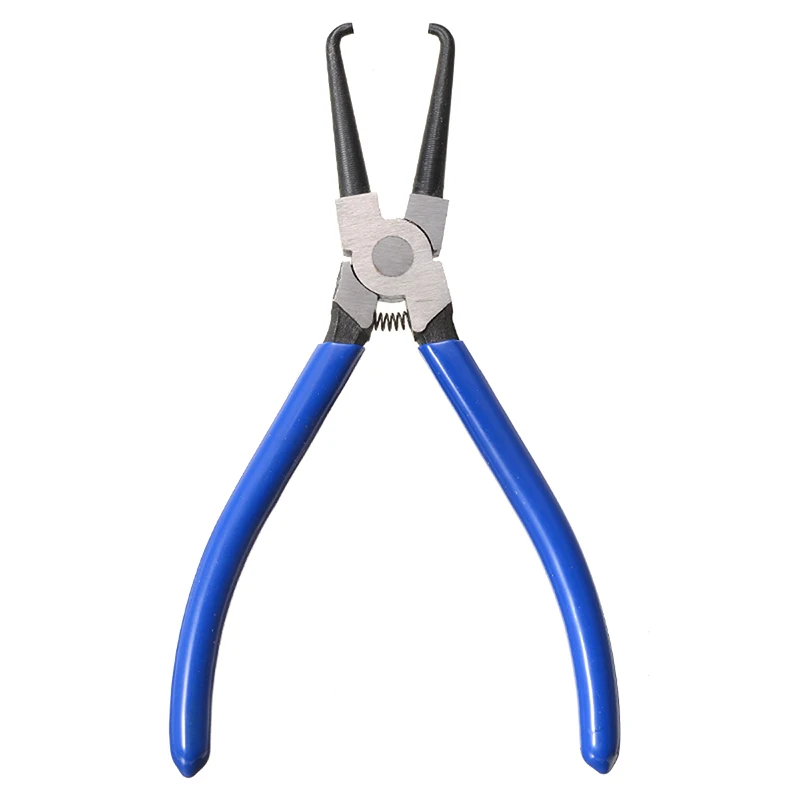 

Mayitr 1pc 7inch Metal Fuel Feed Pipe Plier Fuel Line Piler Petrol Clip Pipe Hose Release Disconnect Removal Tool