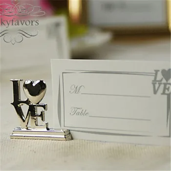 FREE SHIPPING 100PCS Silver Love Place Card Holder Favors Wedding Party Table Decoration Gifts Event Reception Setting Items
FREE SHIPPING 100PCS Silver Love Place Card Holder Favors Wedding Party Table Decoration Gifts Event Reception Setting Items